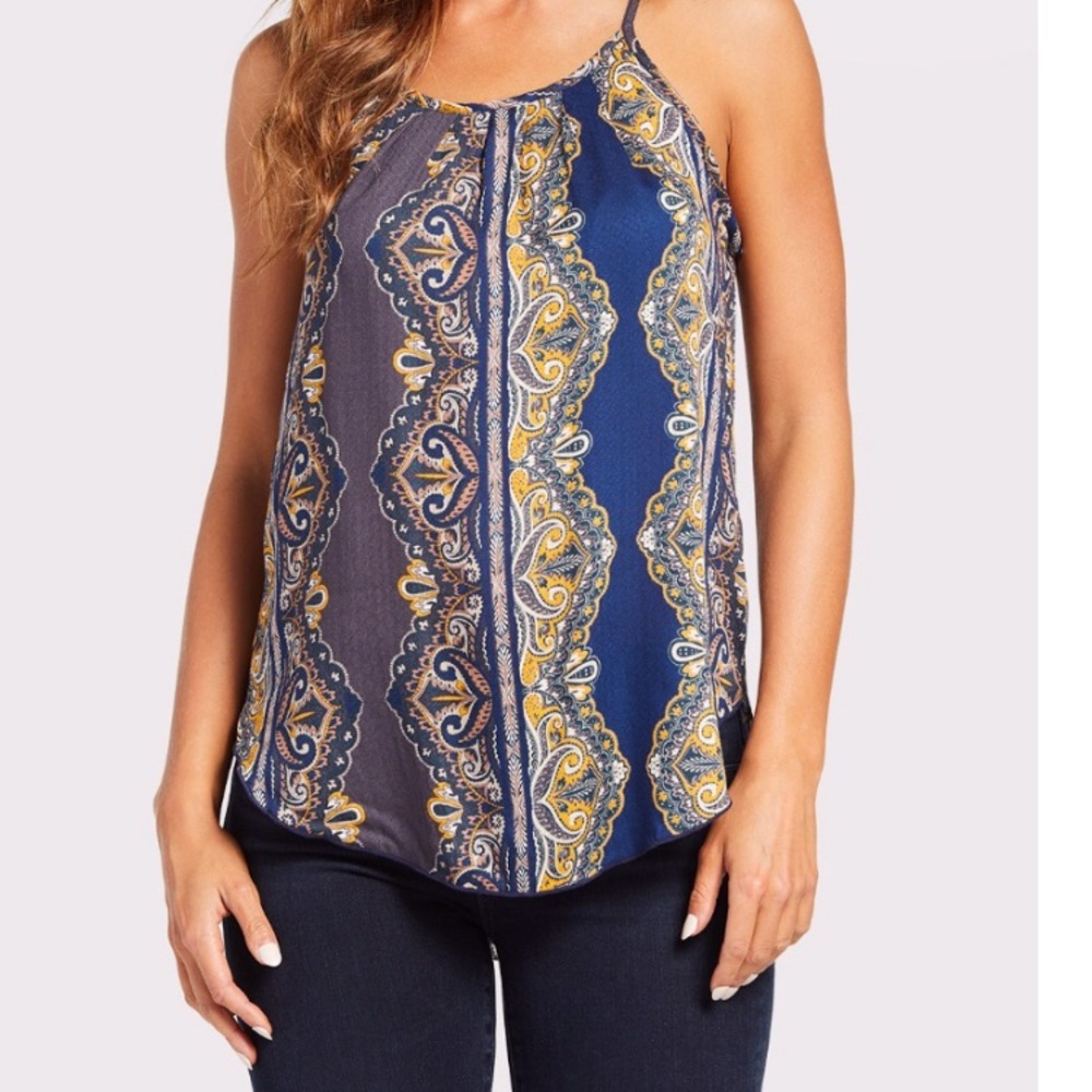 NWT Daphne Gathered Tank